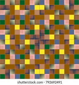 Abstract color seamless pattern for new background.