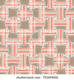 Abstract color seamless pattern for new background.