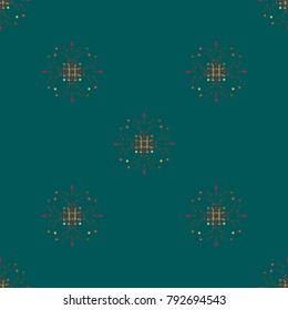 Abstract color seamless pattern for new background.