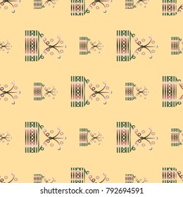 Abstract color seamless pattern for new background.