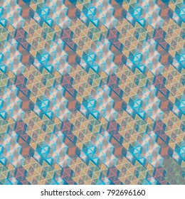 Abstract color seamless pattern for new background.