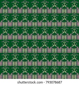 Abstract color seamless pattern for new background.