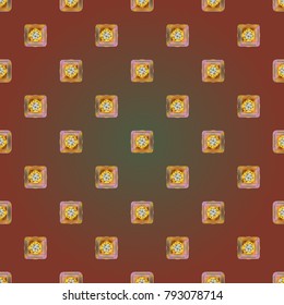 Abstract color seamless pattern for new background.