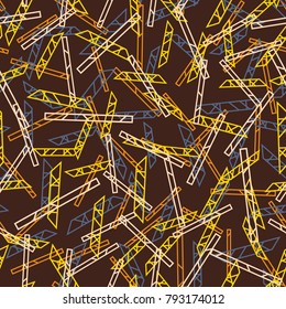 Abstract color seamless pattern for new background.