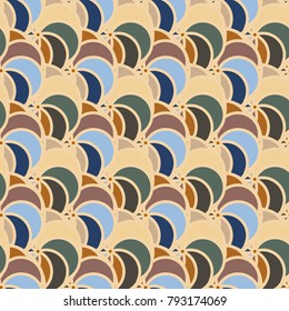Abstract color seamless pattern for new background.