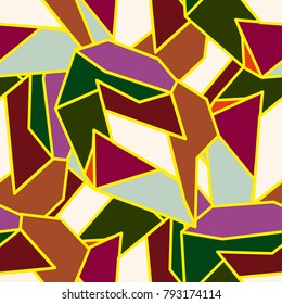 Abstract color seamless pattern for new background.