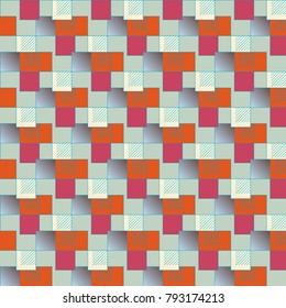 Abstract color seamless pattern for new background.