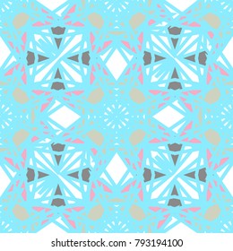 Abstract color seamless pattern for new background.