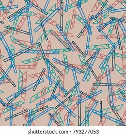 Abstract color seamless pattern for new background.