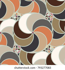Abstract color seamless pattern for new background.