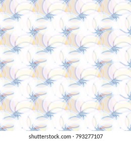 Abstract color seamless pattern for new background.