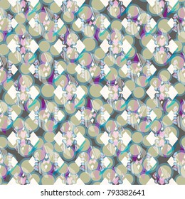 Abstract color seamless pattern for new background.