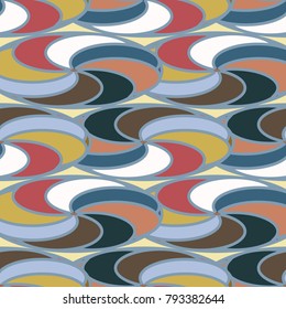 Abstract color seamless pattern for new background.