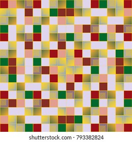 Abstract color seamless pattern for new background.