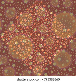 Abstract color seamless pattern for new background.