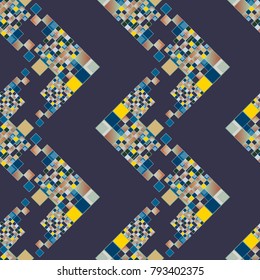 Abstract color seamless pattern for new background.