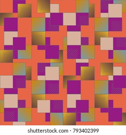 Abstract color seamless pattern for new background.