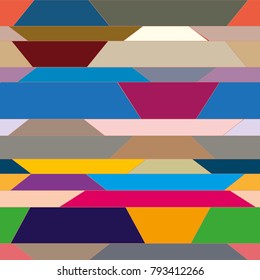 Abstract color seamless pattern for new background.