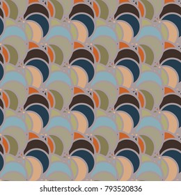 Abstract color seamless pattern for new background.