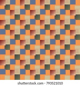Abstract color seamless pattern for new background.