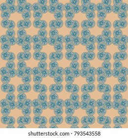 Abstract color seamless pattern for new background.