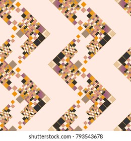 Abstract color seamless pattern for new background.