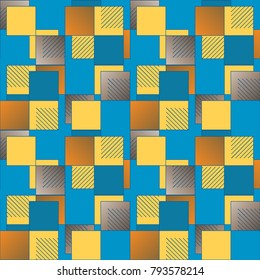 Abstract color seamless pattern for new background.