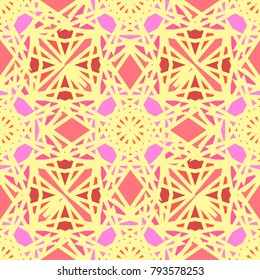 Abstract color seamless pattern for new background.