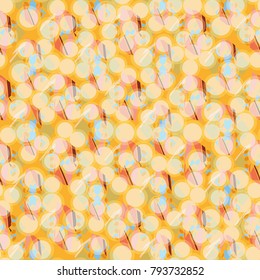 Abstract color seamless pattern for new background.