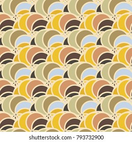 Abstract color seamless pattern for new background.