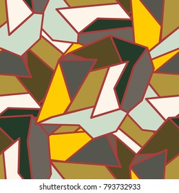 Abstract color seamless pattern for new background.
