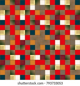 Abstract color seamless pattern for new background.