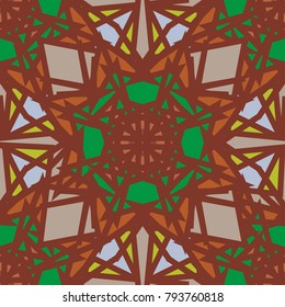 Abstract color seamless pattern for new background.