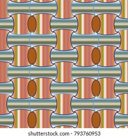 Abstract color seamless pattern for new background.