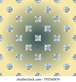 Abstract color seamless pattern for new background.