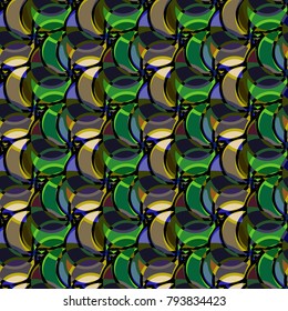 Abstract color seamless pattern for new background.