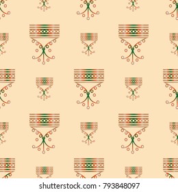 Abstract color seamless pattern for new background.
