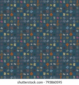 Abstract color seamless pattern for new background.