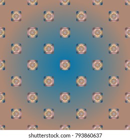 Abstract color seamless pattern for new background.