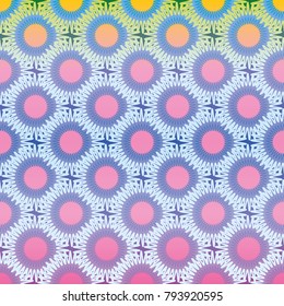 Abstract color seamless pattern for new background.