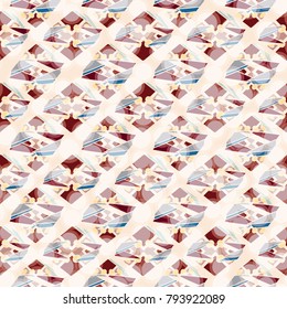 Abstract color seamless pattern for new background.