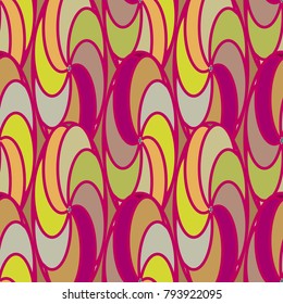 Abstract color seamless pattern for new background.