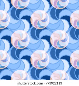 Abstract color seamless pattern for new background.