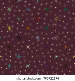 Abstract color seamless pattern for new background.