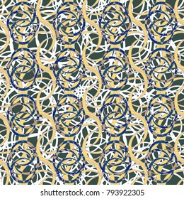 Abstract color seamless pattern for new background.