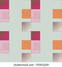 Abstract color seamless pattern for new background.