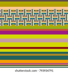 Abstract color seamless pattern for new background.