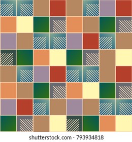 Abstract color seamless pattern for new background.