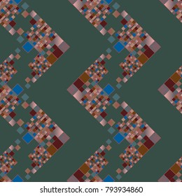Abstract color seamless pattern for new background.