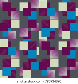 Abstract color seamless pattern for new background.
